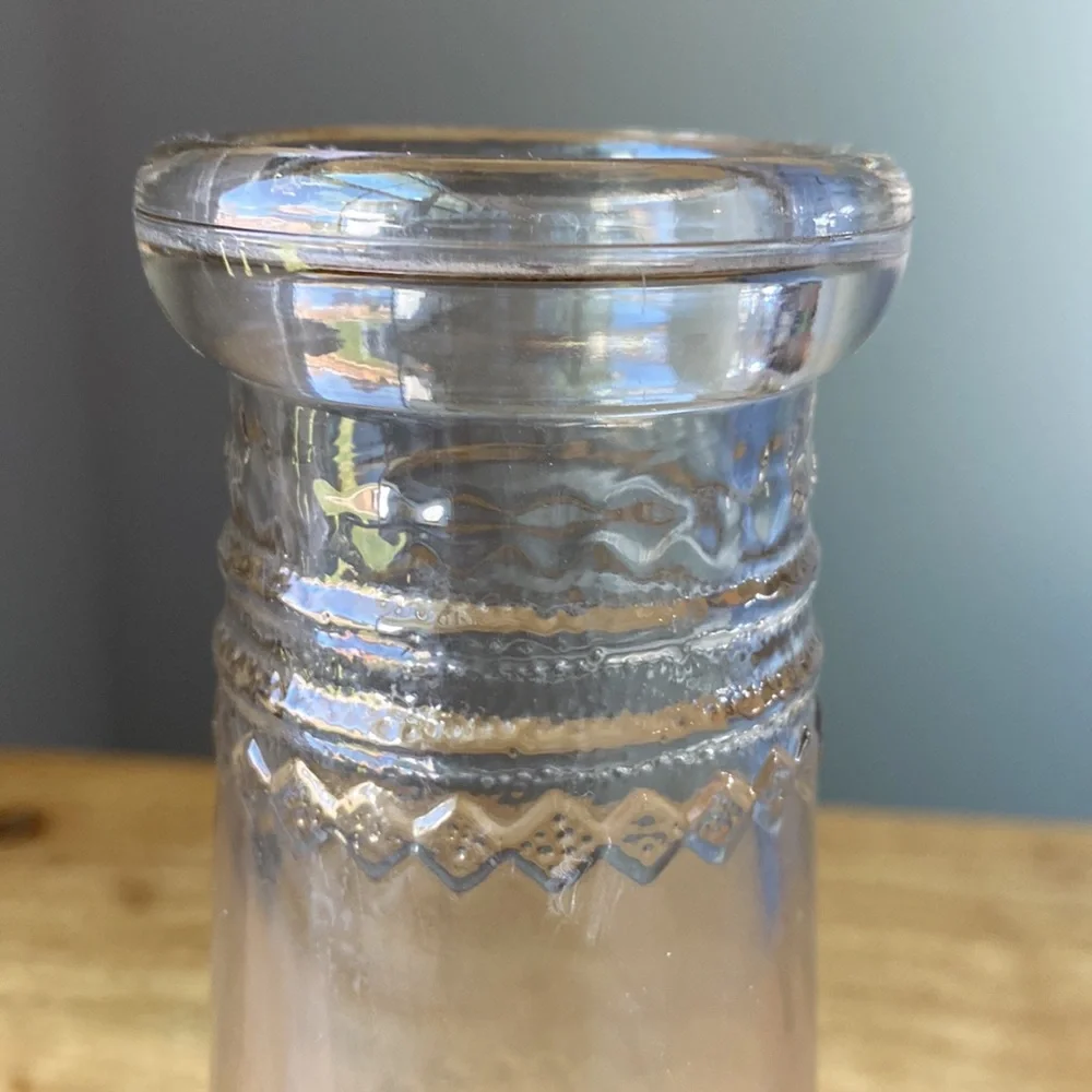 Vintage 1940's Dr Pepper Bottling Co Bottle Jar Clear Poplar Bluff Mo - Picture 9 of 10